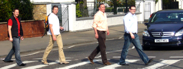 Crosswalk Abbey Road London